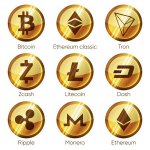 130588087-flat-golden-wooden-cryptocurrencies-icons-of-zcash-dash-tron-bitcoin-ethereum-ripple...jpg